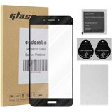  honor 6C pro - zaščitna folija za transparentna s črno barvo - zaščitno steklo s kaljenim zaslonom s trdoto 9H in 3D dotikom, (20604283) | Shoptok.si