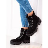 S. BARSKI LACE-UP ANKLE BOOTS S.BARSKI Cene
