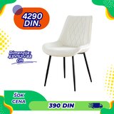 Zotrix Verona stolica za trpezariju br: 58 - krem set 4 stolice Cene