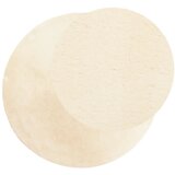  Tepih HUARTE kratkih vlakana mekani i perivi krem Ø 80 cm | shoptok.hr