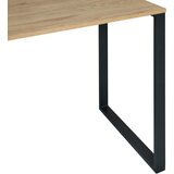 MID.YOU PISALNA MIZA kovina, leseni material črna, barve hrasta | Shoptok.si