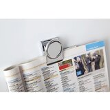 magnetoplan Magnetna sponka, srebrne barve, sila oprijema za 20 listov A4, DE 36 kosov | Shoptok.si