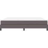  Krevetna konstrukcija s madracem Siva 200 x 200 cm tkanina | shoptok.hr
