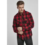 Urban Classics Checkshirt Red/black