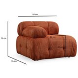 Atelier Del Sofa Dvosjed Petite 2, 190 x 95 x 75 cm, Krem | Eponuda.ba