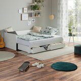XXXL Raztegljiva Postelja Jan, Bela, 90-180x200 | Shoptok.si