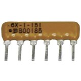 Bourns Mreža otpornika, SIP-9, 3,3 kΩ, 0,2 W, ±2%, 8 otpornika, 4609X-101-332LF povezani otpori 3.3 kΩ THT SIP-9 0.2 W 1 St. Cijene