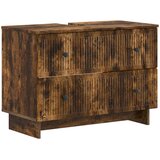  Kupaonski ormarić za sudoper EDE Dimljeni hrast 82 x 41 x 59 cm | shoptok.hr