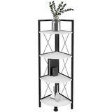 MID.YOU Kotni Regal Insasi 4, Bela, Črna | Shoptok.si