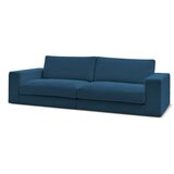 Bobochic Paris Temno modra sedežna garnitura iz rebrastega žameta 274 cm Leonard – | Shoptok.si