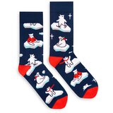 Banana Socks Unisex čarape Classic Polar Bear plava | bela Cene
