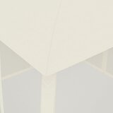  Sjenica s dvostrukim krovom i zidovima krem 2,93x2,93 m čelična | shoptok.hr