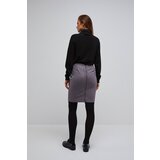 Marisse Pencil Skirt With Shiny Thread Z-Sc-3605 Graphite | shoptok.hr