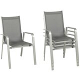 Acamp Stol Urban, 4 Delni Set, Siva | Shoptok.si