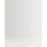 Kave Home Zidno ogledalo s osvjetljenjem ø 60 cm Mervi – | shoptok.hr