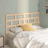  Uzglavlje za krevet 141 x 4 x 100 cm od masivne borovine | shoptok.hr