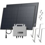 ECOFLOW Stream - Solarna Elektrana za Vrt / Dvorište - Podesivo - Mikroinverter + 2x520W Solarni Paneli | shoptok.hr