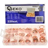 Set bakrenih podloški 220 kom