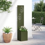  Privatnost u vrtu Cvjetni Maslinovo zelena 32 x 150 cm | shoptok.hr