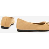 Resti Women's beige ballerinas with an ornament on the toe Cavo - Footwear | ePonuda.com
