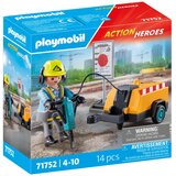 Playmobil Playmobil® ACT!ON HEROES Građevinski radnik s dlijetom 71752 | Eponuda.ba