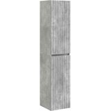  Ormar za Kupaonicu na Zidu Betonska siva 33 x 34,5 x 160 cm | shoptok.hr