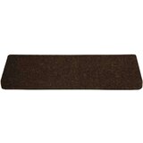  Otirači za stepenice 15 kom prošiveni 65x21x4 cm smeđi | shoptok.hr