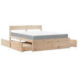  Krevet s ladicama i madracem 160x200 cm borovina | shoptok.hr