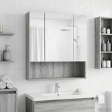  Kopalniška ogledalna omara Siva Sonoma 60 x 14.5 x 70 cm, (5000233160) | Shoptok.si
