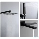 EYN Podometni tuš panel iz medenine | Tuš panel PT04042 — Gibljiv — 30 cm | Shoptok.si