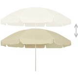 Suncobran za plažu žuta boja pijeska 240 cm | Eponuda.com