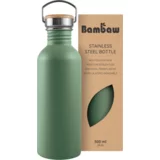 Bambaw Steklenica iz nerjavečega jekla za večkratno uporabo - Sage Green