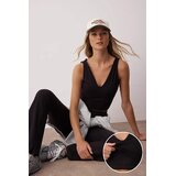 TRENDYOLMILLA Ženski top Thmaw26Ss00003, Crni Cene