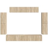 TV ormar 8 pcs Sonoma hrast | shoptok.hr