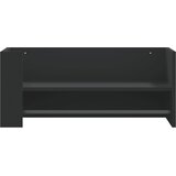  Zidna polica crna 70,5 x 35 x 30,5 cm od konstruiranog drva | Eponuda.ba