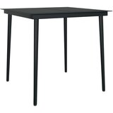  5-dijelni vrtni blagovaonski set crni | shoptok.hr