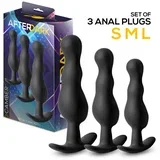 Camber Set of 3 Anal Plugs Black