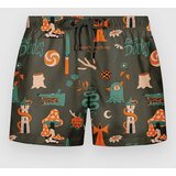 The Dudes European Fantasy Brown Boardshorts multicolor Cene