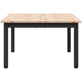  Kava Stol Prirodna 60 x 60 x 36 cm Čvrsto borovo drvo | shoptok.hr