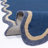 Flair Rugs Tamno plavi ručno rađen tepih od mješavine vune 160x230 cm Rivo Wool – | shoptok.hr