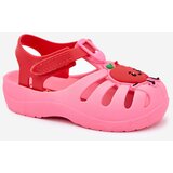 Ipanema Children's Velcro Sandals Fruits 83615 Summer XIV Pink-Red | Shoptok.si