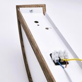 Brilagi - LED zidno svetlo CARVALHO 1xE27/60W/230V hrast/orah | Eponuda.com