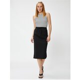Koton Tie Waist Midi Skirt | Shoptok.si