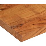 Stolna ploča 80x60x2 5 cm pravokutna od masivnog drva bagrema | shoptok.hr