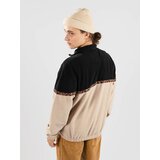 Iriedaily Monte Noe Troyer Half-Zip Pulover iz flisa khaki | Shoptok.si