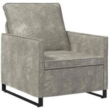  Set sofe 2 pcs Svjetlosiva Umjetni sued - Svjetlosiva 1-sjedalni + 3-sjedalni (180 cm) | shoptok.hr