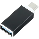 On-The-Go USB adapter USB Type-C 3.0 - črni