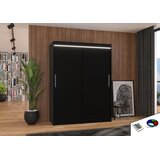 ADRK Drsna omara DENVER 150 z LED osvetlitvijo - ČRNA | Shoptok.si