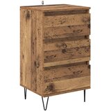  Kreveta Staro drvo 40 x 35 x 70 cm Obrađeno drvo i čelik | shoptok.hr
