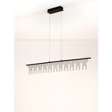 Nova Luce Aluminijasta LED zatemnitvena viseča svetilka v sijajno srebrni barvi Stellar – | Shoptok.si